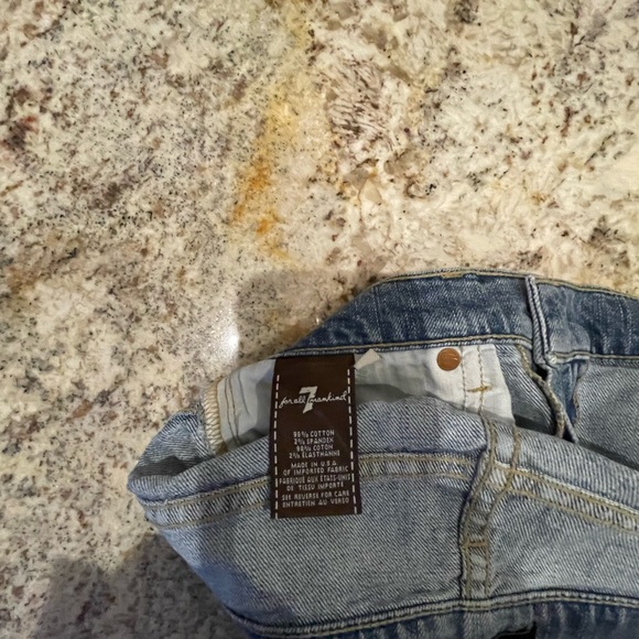 Seven For all Mankind silver and denim shorts - Picture 8 of 8